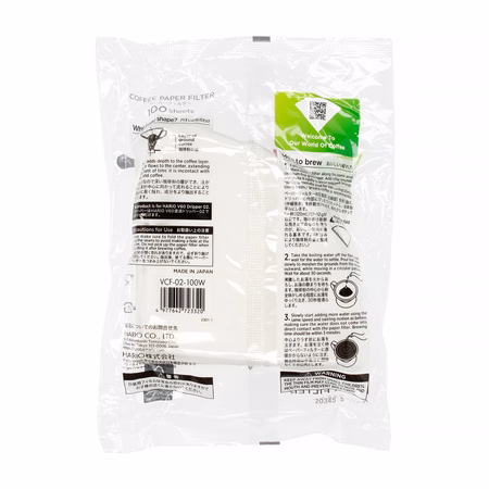 Hario V60 02 -suodatinpaperit Hario V60 02 -suodatinpaperit kahvinvalmistukseen