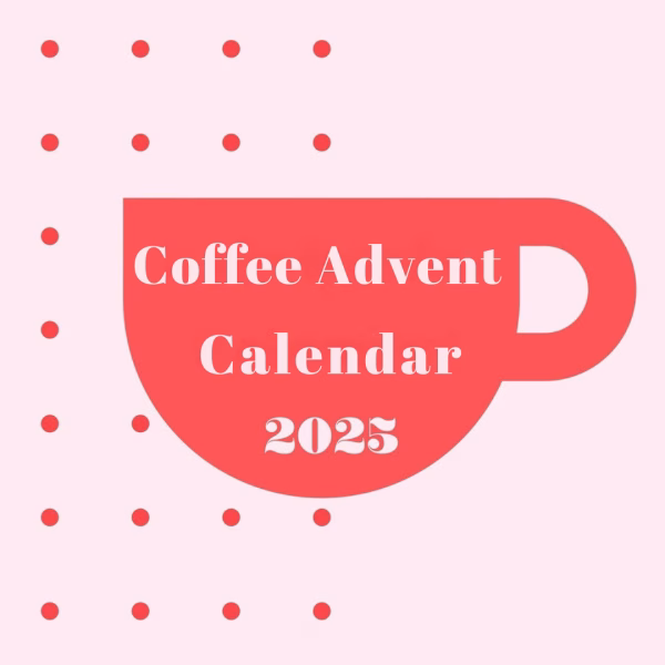 Kahvikalenteri 2025 MNEN Coffeen Kahvijoulukalenteri 2025, vaaleapaahtoisia erikoiskahveja papuina