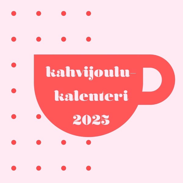 Kahvikalenteri 2025 MNEN Coffeen Kahvijoulukalenteri 2025, vaaleapaahtoisia erikoiskahveja papuina