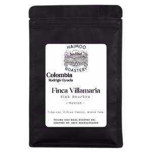 Colombia Rodriqo Oyuela Pink Bourbon vaaleapaahtoinen erikoiskahvi Tolimasta