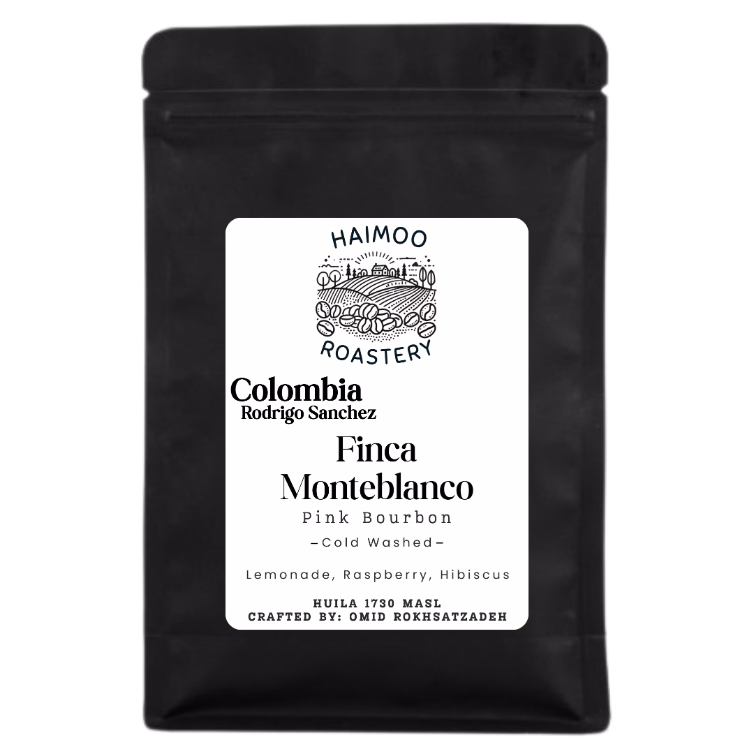 Colombia Finca Monteblanco Pink Bourbon from Haimoon kahvipaahtimo