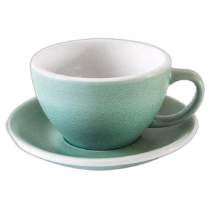 Loveramics Egg Emerald cafe latte kuppi ja lautanen 300ml