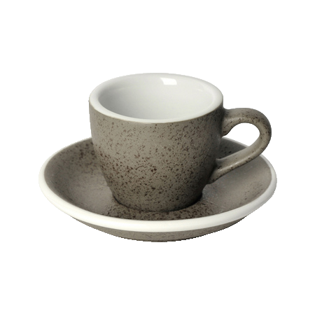Loveramics Egg Granite espressokuppi ja alunen 80 ml