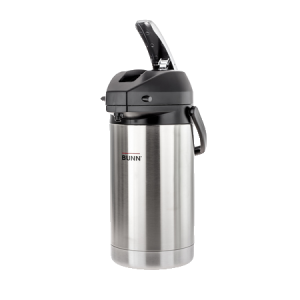 Bunn 3L Lever Action Airpot ruostumaton termoskannuinen säilytyspullo