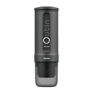 Outin Nano kannettava espressokeitin space grey