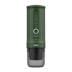 Outin Nano kannettava espressokeitin vihreä Forest Green
