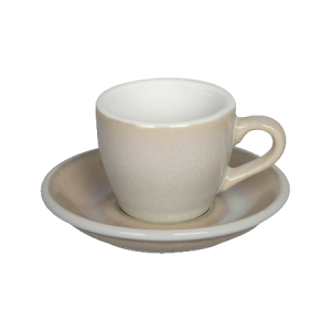 Loveramics Egg ivory espressokuppi ja lautanen 80 ml Loveramics Egg ivory espressokuppi ja lautanen 80 ml