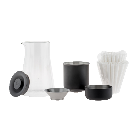 Fellow Stagg XF Pour-Over Set terässuodatin ja karahvi