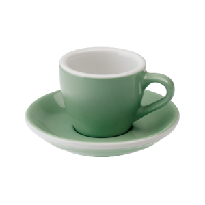 Loveramics Egg espressokuppi ja lautanen mintunvihreä Loveramics Egg espressokuppi ja lautanen mintunvihreä