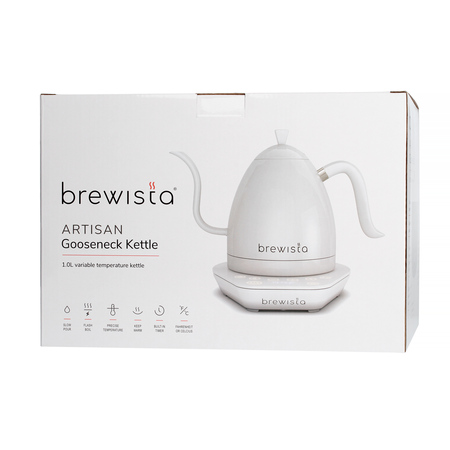 Brewista - Artisan Variable Temperature Electric White 1L