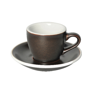 Loveramics Egg espresso 80ml Gunpowder kuppi ja lautanen Loveramics Egg espresso 80ml Gunpowder kuppi ja lautanen