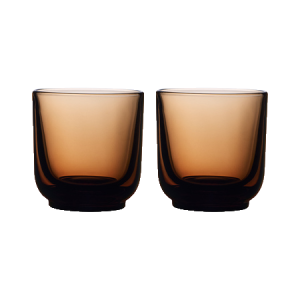 Fellow Pirch Cappuccino -lasit 190 ml amber kahden setti