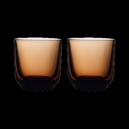 Fellow Pirch Cappuccino -lasit 190 ml amber kahden setti