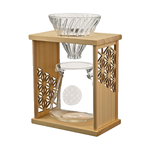 Hario Drip Stand Set AYA luonnonpuinen teline