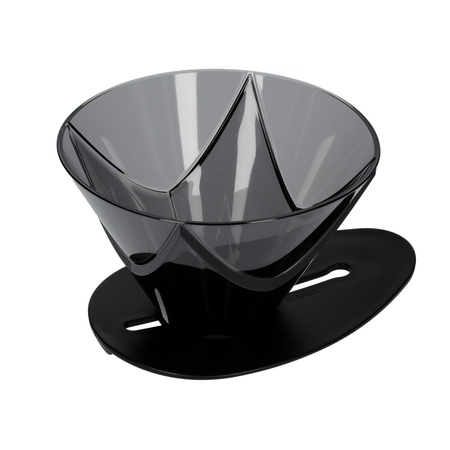 Hario - V60 Plastic One Pour Dripper MUGEN - Black