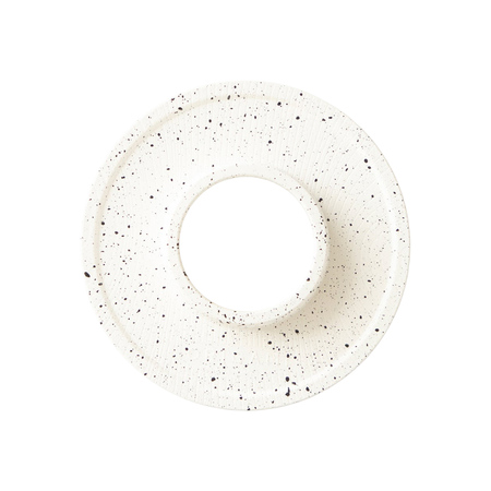 ORIGAMI - Dripper Holder - Resin and PET - White speckled with grain